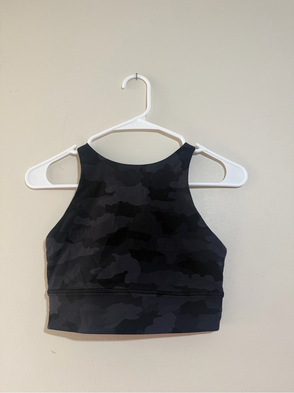 Lululemon Sports Bra- Camo High Neck